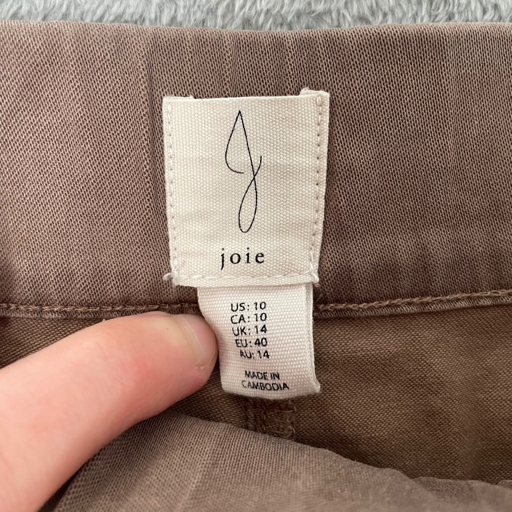 Joie Wide Leg Pants Womens 10 Brown Y2K Bohemian Earthy Capsule Wardrobe - Picture 3 of 9